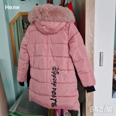 Дамско средно дълго яке НОВО размер L, снимка 6 - Якета - 48641385