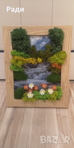 Картини със скандинавски мъх, снимка 13 - Картини - 50048329