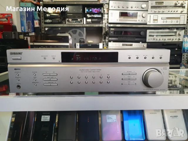 ПРОМОЦИЯ Ресийвър Sony STR-DE197 Silver Две по 100 вата на 8 ома. В отлично техническо състояние, мн, снимка 1 - Ресийвъри, усилватели, смесителни пултове - 47665897