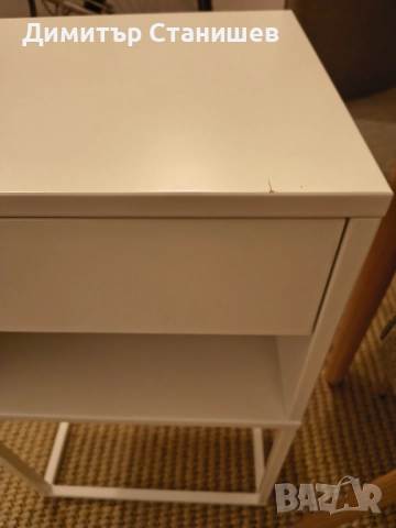 2 Шкафчета нощни Икеа , снимка 4 - Шкафове - 52682839