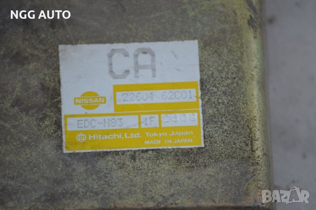 Компютър двигател ECU NISSAN 22604 62C01, EDC-N83, CA, Nissan Sunny, снимка 4 - Части - 39760769