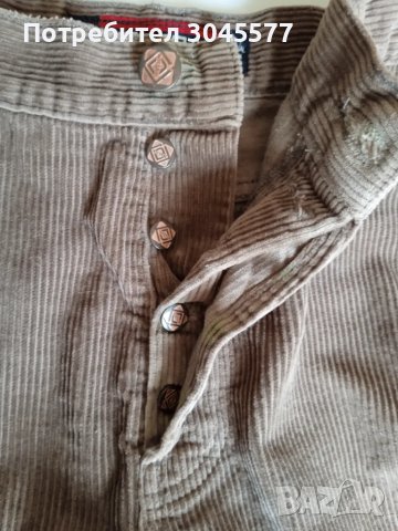 Панталон рипсено кадифе памучно размер 52, снимка 8 - Панталони - 48811817