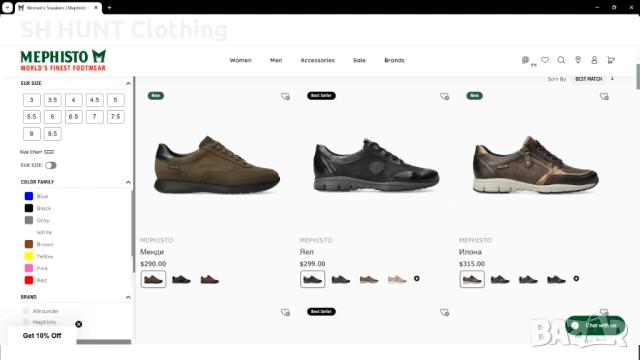 MEPHISTO размер EUR 40 / UK 6 1/2 естествена кожа 17-10-S, снимка 2 - Дамски ежедневни обувки - 53046927