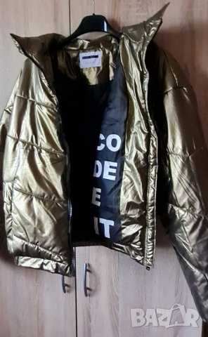 Яке бомбър,златисто, снимка 4 - Якета - 34426159