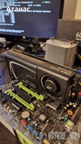 2 бр. видеокарти за ретрогейминг Asus GTX 465 1GB DDR5 + EVGA GTX 460 1024MB FPB 1GB GDDR5 , снимка 2 - Видеокарти - 51690878