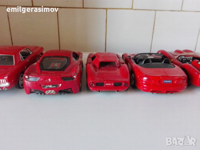 Метални колички , мащаб 1:24., снимка 8 - Колекции - 35699603