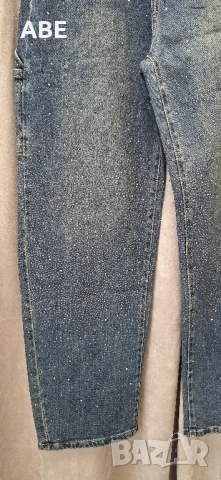 Дънки балон с камъни 2, снимка 4 - Дънки - 52120794