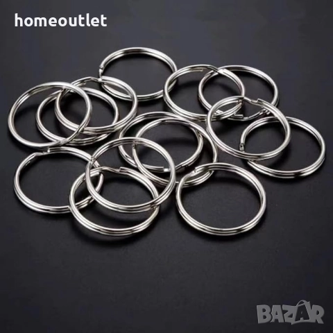 ПРОМОЦИЯ Халки за ключодържател, 100бр - B07WDWF68X, снимка 5 - Други - 52040394