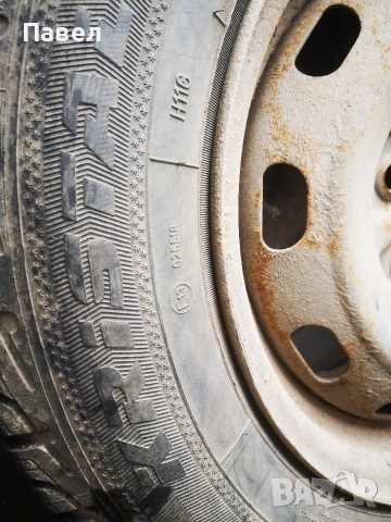 4 броя зимни гуми 185/70/14, снимка 4 - Гуми и джанти - 53229294