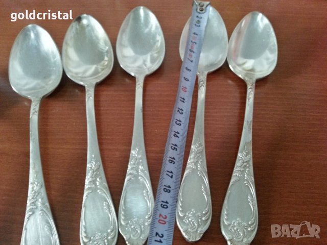 Руски лъжици мнц, снимка 3 - Антикварни и старинни предмети - 42475306