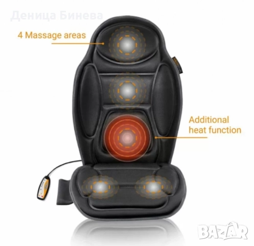 Масажираща седалка за гръб Medisana - Germany, снимка 3 - Масажори - 52313547