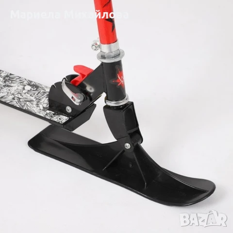 Детска тротинетка за пързаляне по сняг и каране по асфалт., снимка 5 - Други спортове - 48493360