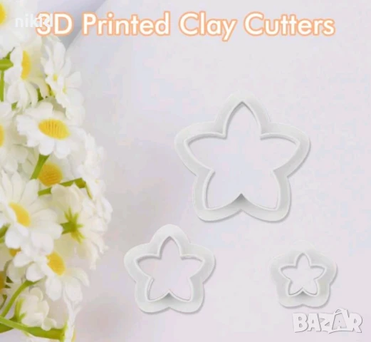 Цвете Хортензия пластмасов резец силиконов молд форма вейнър за фондан глина ръчна изработка крафт , снимка 5 - Форми - 51173435