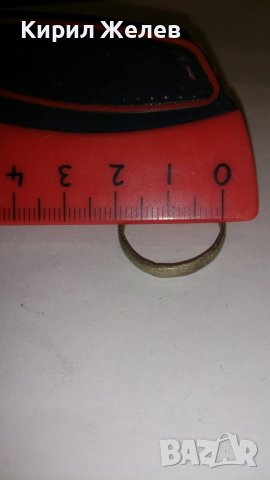 Старинен пръстен сачан над стогодишен с БУКВА Ю - Ръчна ИЗРАБОТКА 59721, снимка 7 - Антикварни и старинни предмети - 28875626