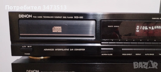 Denon dcd 580, снимка 7 - Аудиосистеми - 53820932