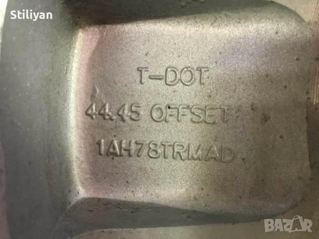 5 броя оригинални джанти от Jeep R 17 5x127mm, снимка 6 - Гуми и джанти - 52459404