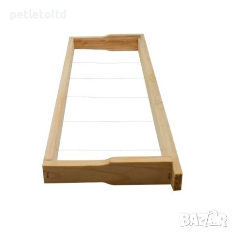 Магазинни рамки ДБ с хофманов уширител - обтелени с INOX тел, снимка 3 - За пчели - 41362022