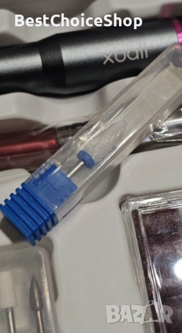 Електрическа пила за нокти 25000 об/мин 12 в 1 Професионален комплект за гел нокти, снимка 3 - Продукти за маникюр - 53096997