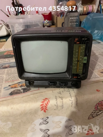 Ретро Тв Osaca Japan, снимка 2 - Радиокасетофони, транзистори - 52925967