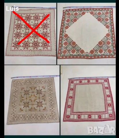 Ръчна бродерия на ленена панама