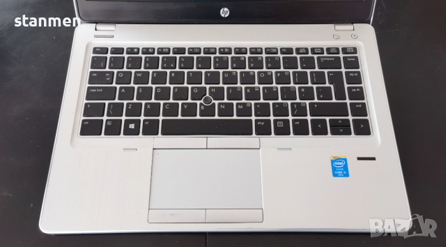 Продавам лаптоп HP EliteBook Folio 9480m/4х2ghzThr/4gb/SSD128gb/мат14сКам/НОВАбат/Профилактиран/Ал.К, снимка 8 - Лаптопи за дома - 44726763