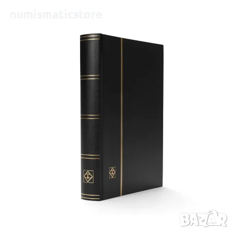Leuchtturm - албум за марки Basic 32 черни листа А4 , черен