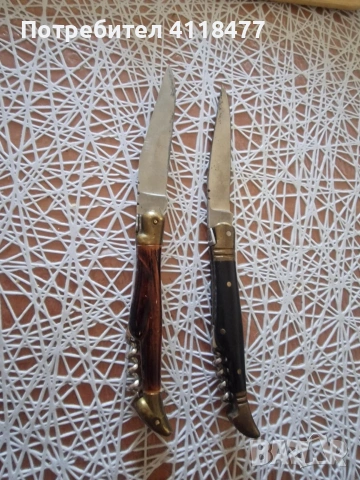 Джобен нож Laguiole, снимка 2 - Ножове - 53392937