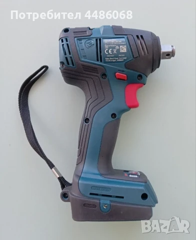 Гайковерт, удърен, импакт, BOSCH GDS 18V-200 C 1/2 200N, снимка 2 - Други инструменти - 50616284