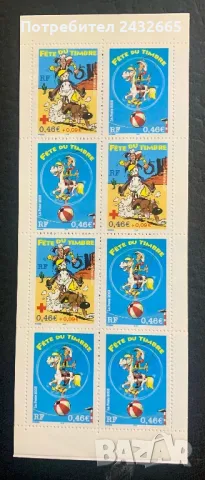 JG63. Франция 2003 ~ “ Анимация “ Lucky Luce.” Stamps day.” , MNH, **, снимка 2 - Филателия - 48595791