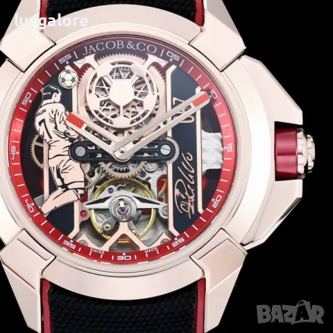 Mъжки часовник Epic X CR7 Jacob & Co. с автоматичен механизъм, снимка 2 - Мъжки - 47600659