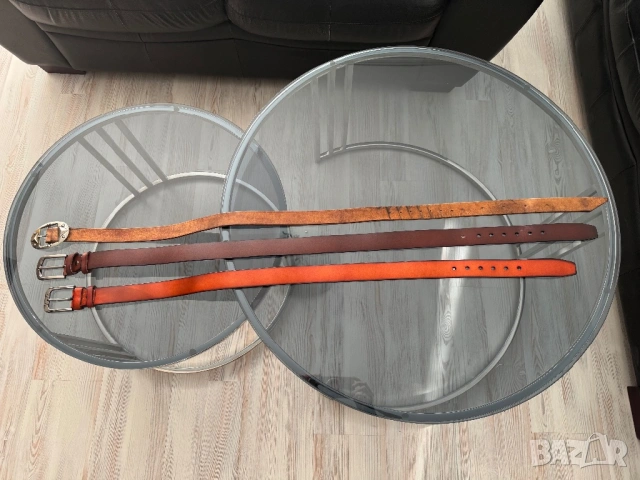 Мъжки колани естествена кожа, снимка 2 - Колани - 53073121