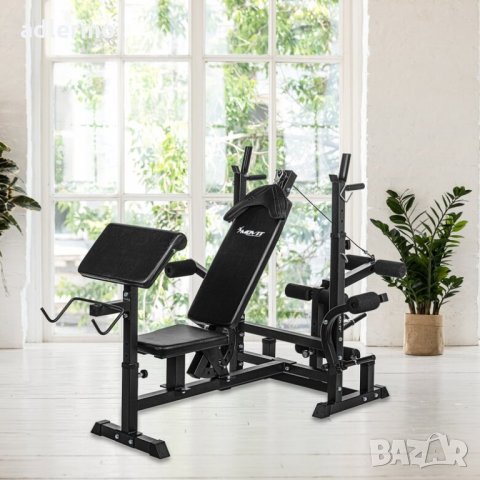 Крафтстейшън, мулти фитнес станция, комбиниран скрипец, комбинирана станция за фитнес, тонус станция, снимка 2 - Фитнес уреди - 35737742