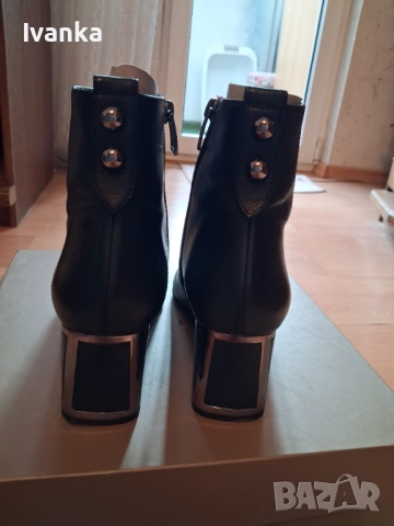 Дамски боти естествена кожа , снимка 5 - Дамски боти - 52683355