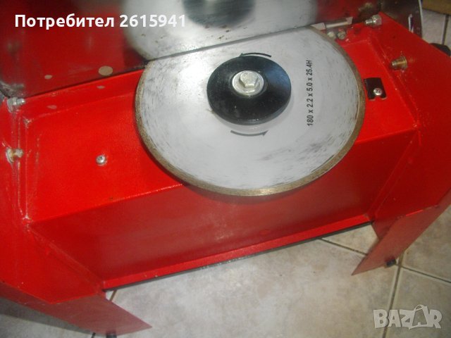 Made in Italy ф180мм Профи Електрическа Машина Рязане Плочи Плочки Камъни Облицовки GUDE-660W/2,9A, снимка 16 - Други инструменти - 40982454