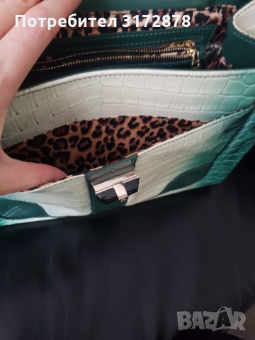 Кожена чанта Aigner, снимка 11 - Чанти - 36010770