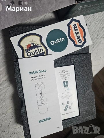 Преносима кафемашина за еспресо Outin Nano Space Grey, снимка 6 - Кафемашини - 53852011