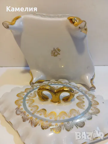 Кутия порцеланова, снимка 7 - Антикварни и старинни предмети - 49176436