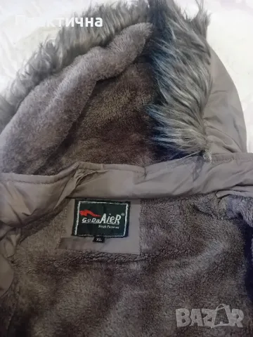 Зимна дълга грейка, снимка 3 - Якета - 48007421