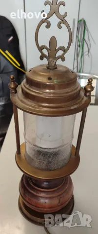 Стара месингова лампа, снимка 5 - Други ценни предмети - 48597197