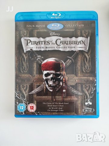 Карибски пирати Pirates of the Caribbean Blu-ray Блу-рей Колекция, снимка 4 - Blu-Ray филми - 44383832