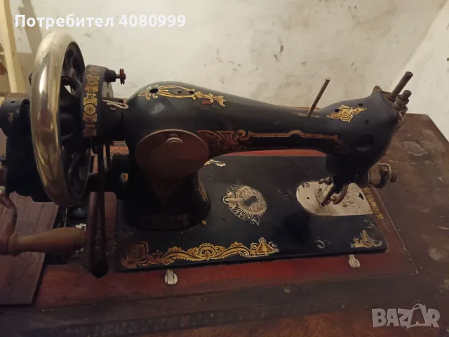 Шевна машина антика, снимка 3 - Шевни машини - 56157305