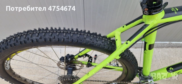 Алуминиев велосипед CUBE колело 29", снимка 5 - Велосипеди - 53797750