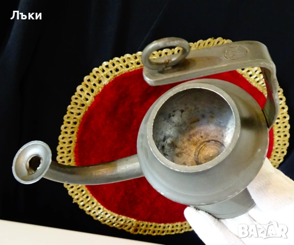 Калаена маслена лампа,лампата на Аладин. , снимка 5 - Антикварни и старинни предмети - 53748505