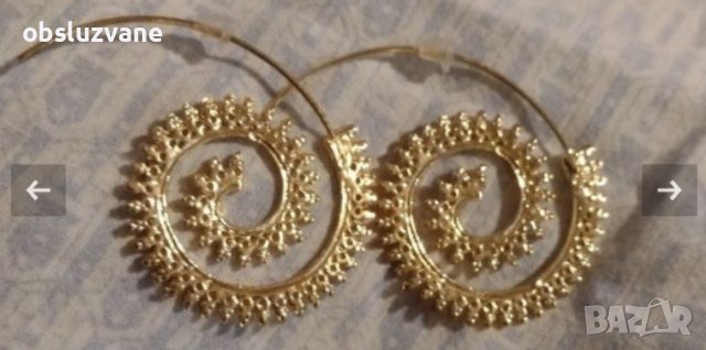 Висящи обеци, снимка 7 - Обеци - 41534159