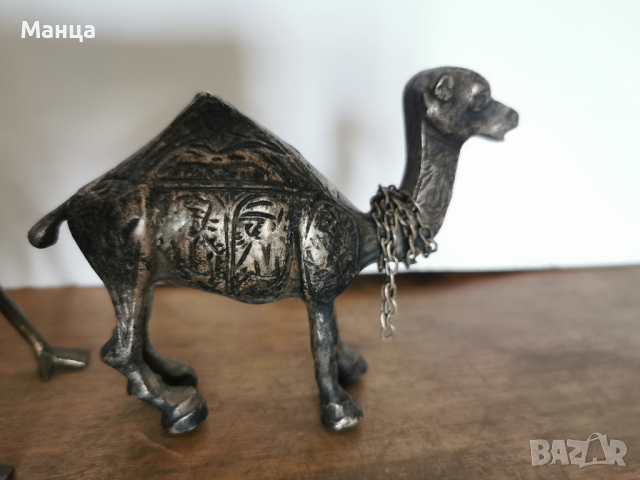 Бронзови Африкански животни, снимка 2 - Антикварни и старинни предмети - 36320814