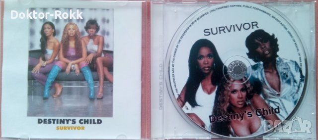 Destiny's Child – Survivor (2001, CD) , снимка 3 - CD дискове - 38612936