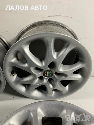 Алуминиеви джанти 15 цола Alfa Romeo 5x98 ц.о. 57.8 Ет 41.5 6.5j, снимка 4 - Гуми и джанти - 52366390