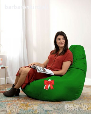 Барбарон пуф круша ХL, снимка 7 - Столове - 34616515