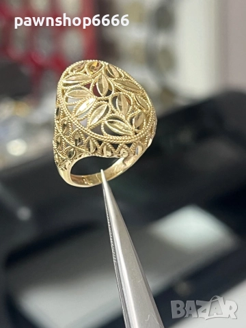 Златен пръстен 14 карата