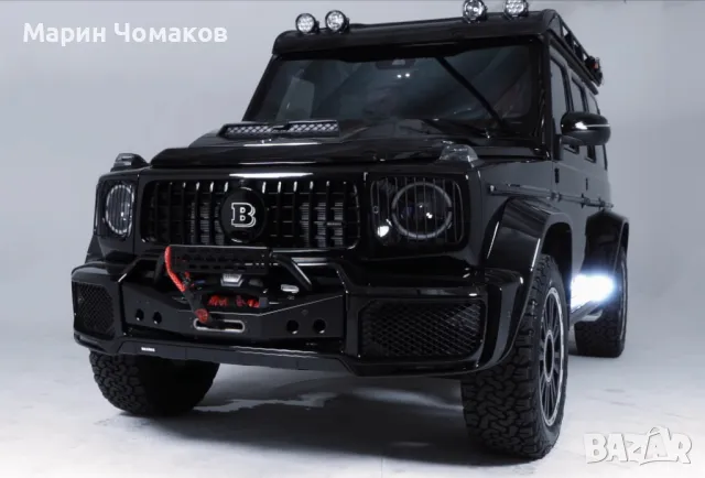 Багажник + Стълба + Карбон Спойлер и лед прожектори Mercedes G W464 , снимка 5 - Аксесоари и консумативи - 47495003